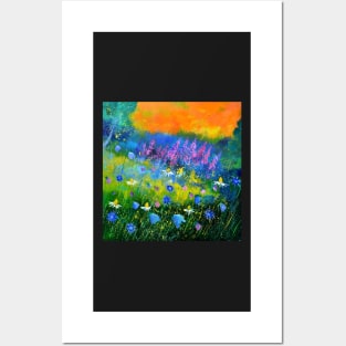 Garden flowers Posters and Art